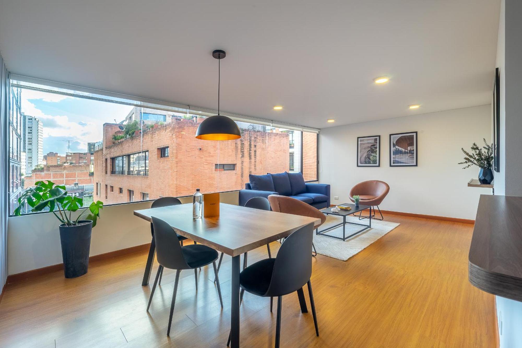 Ferienwohnung Penthouse Chicala Colombian Experience In Parque Virrey Bogotá Exterior foto