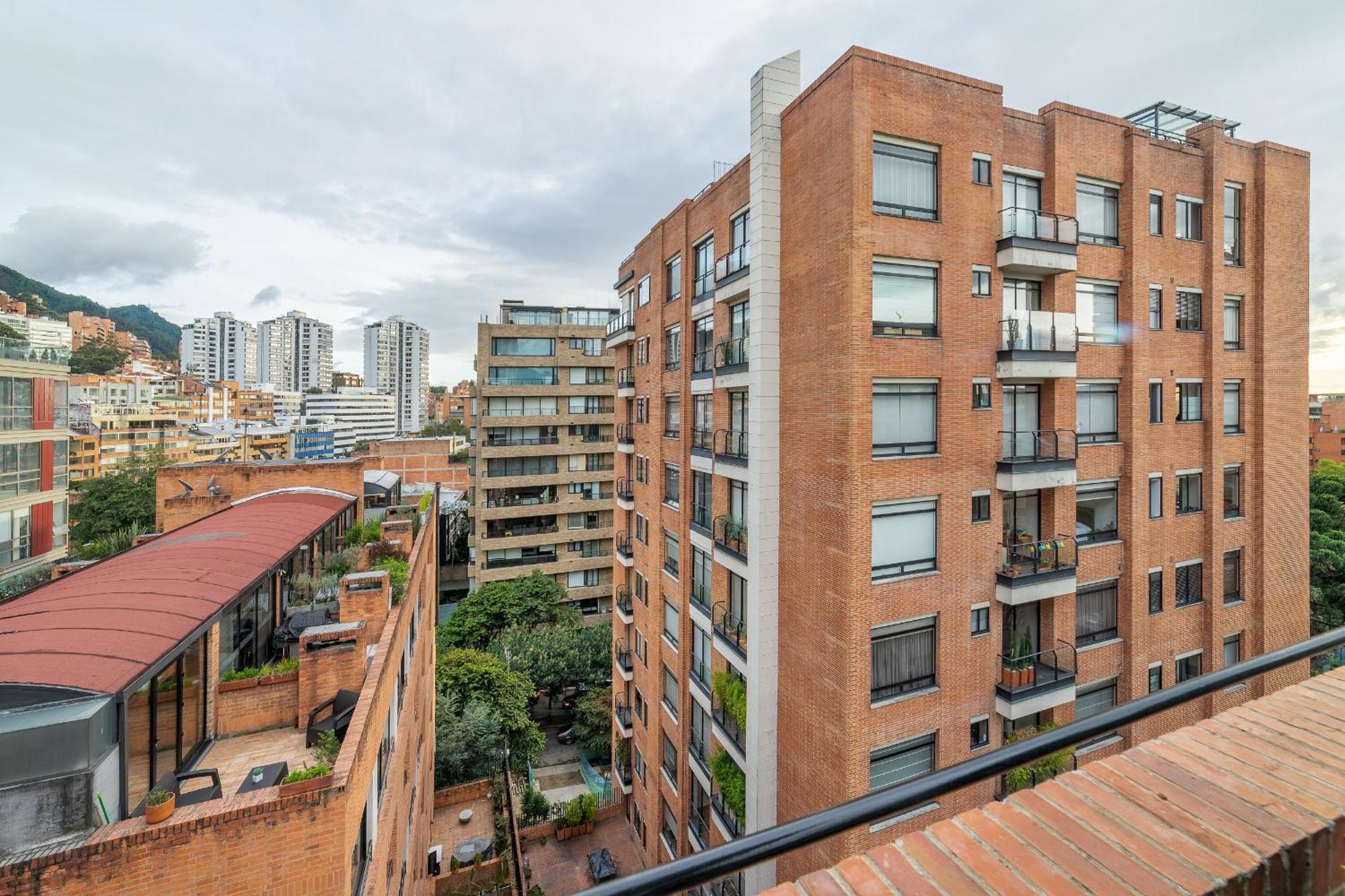 Ferienwohnung Penthouse Chicala Colombian Experience In Parque Virrey Bogotá Exterior foto